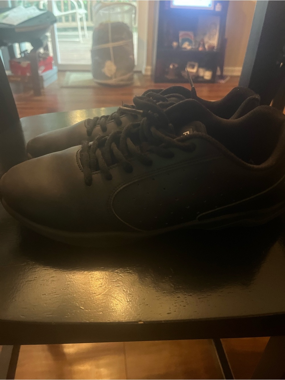 Women’s Rebel Cheer shoes All-Black Athletic Lace-Up Trainer